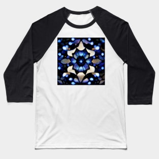 Deepest Sapphire Blue Baseball T-Shirt